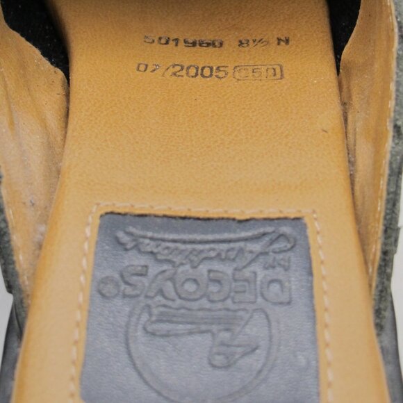 Decoys by Auditions black braided leather slip onin 8.5N - Picture 6 of 6